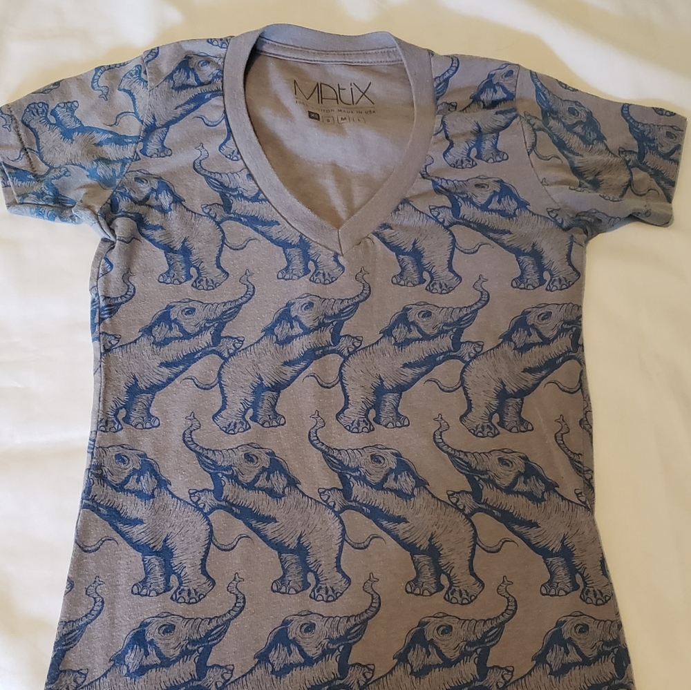 Matix skate brand fitted tee